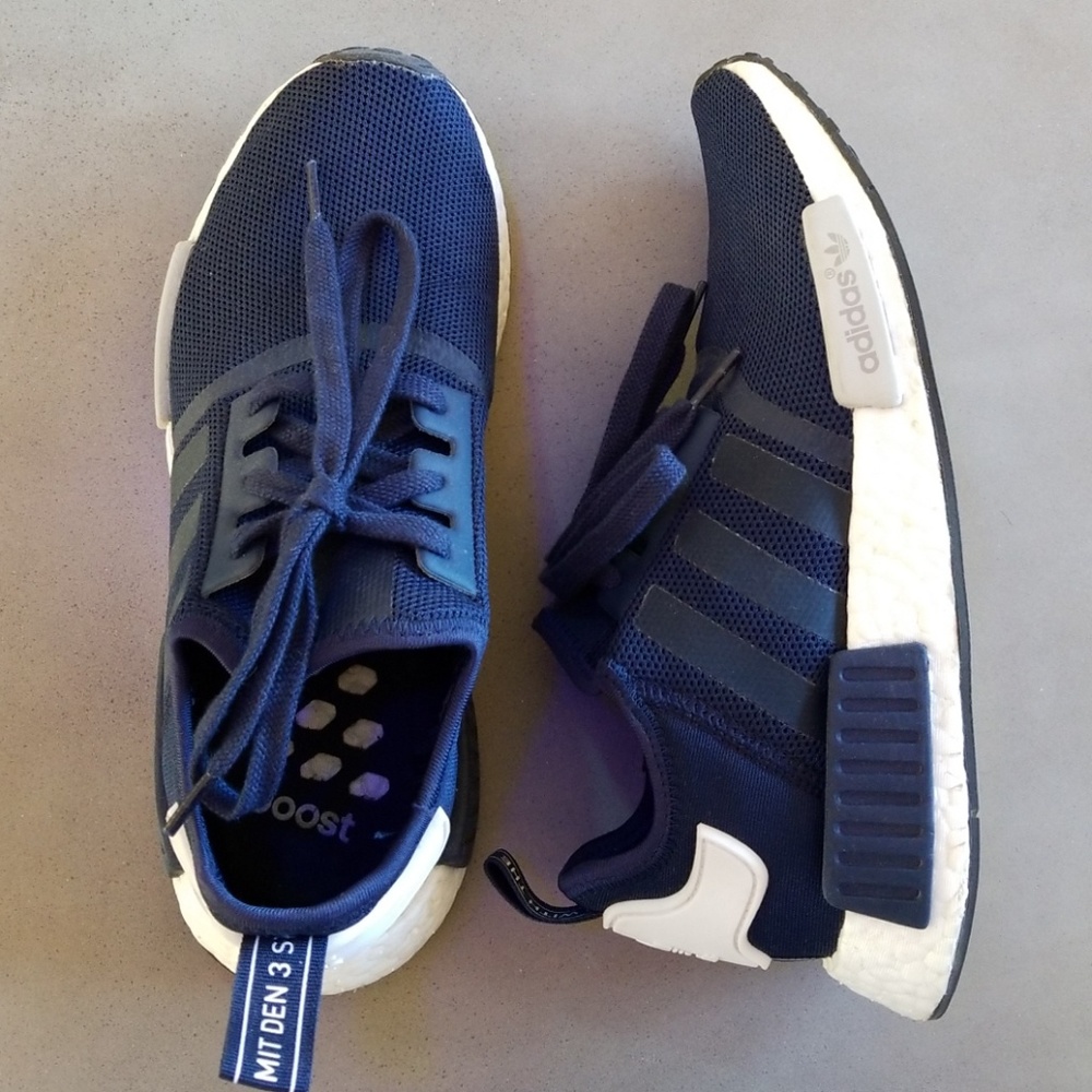 Adidas Nmd collegiate navy size 8